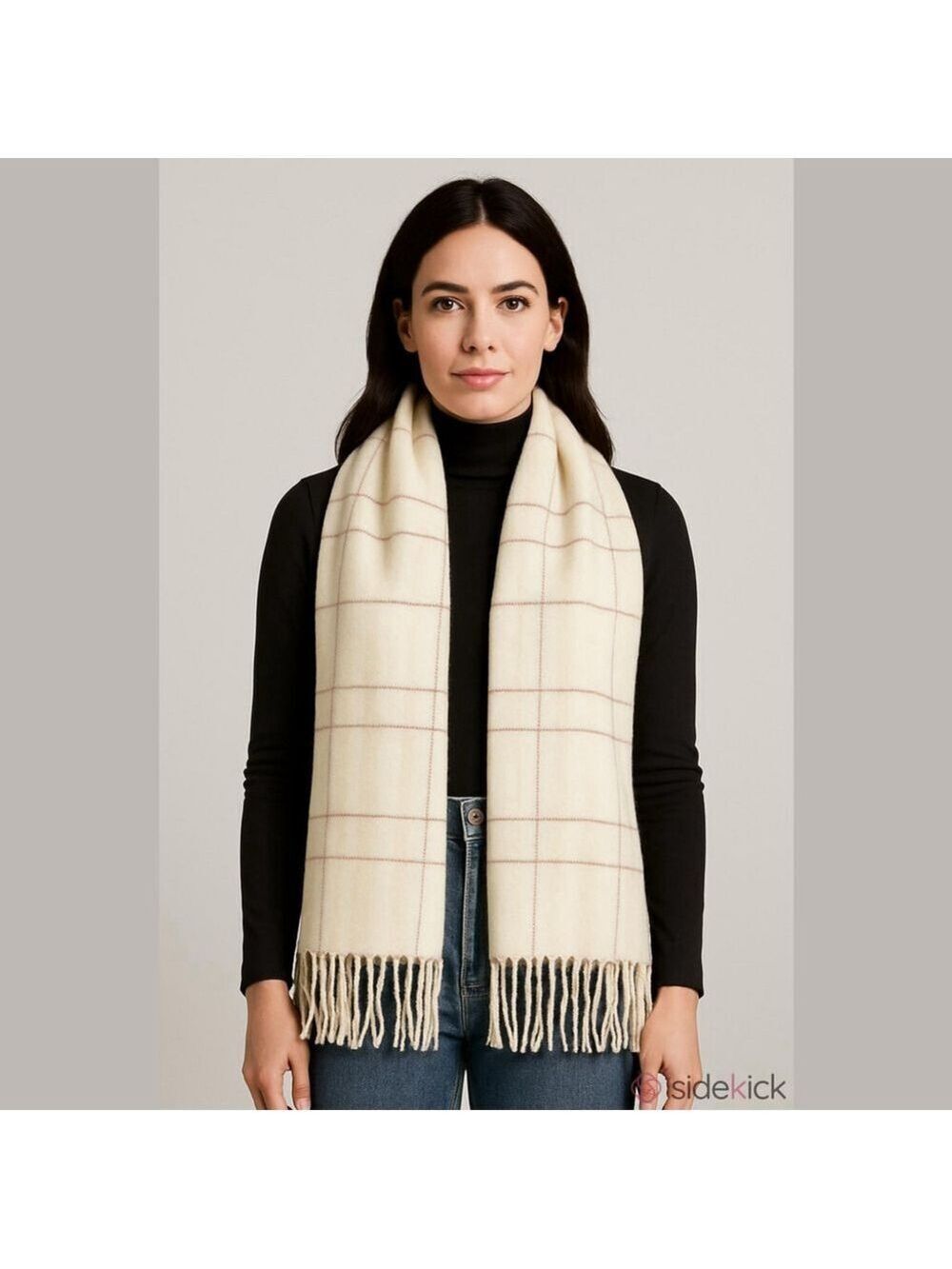 Steve Madden classic Tartan blanket scarf new with tags